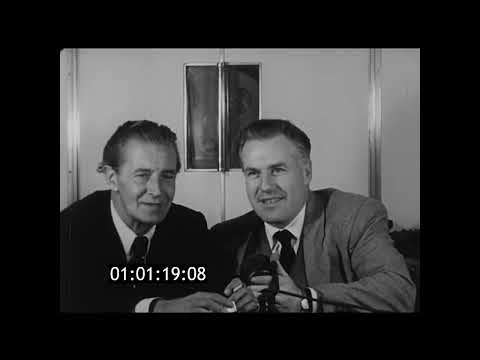 Ship's Reporter Interview: Ivor Novello (1950)