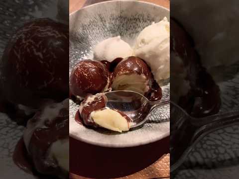 A Dame Blanche in Belgium #dameblanche #whitelady #dessert #icecream #belgium