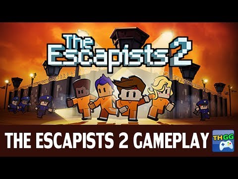 The Escapists 2 - Solo 【H.M.P Offshore - Perimeter Breakout (Method 3)】