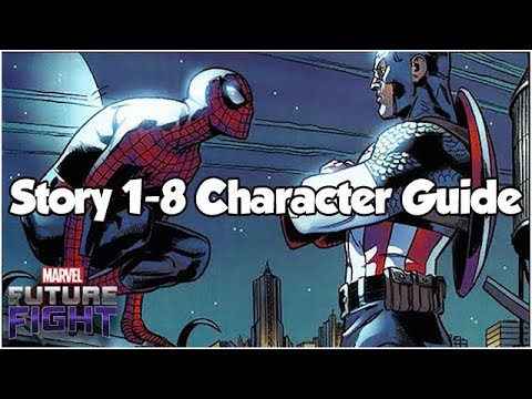 Story 1-8 Character Guide (Who to Rank/T2/Uniform) - Marvel Future Fight