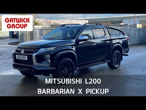 2021 Mitsubishi L200 Barbarian X 2.2TD Auto 4WD Pickup For Sale | Gatwick Mitsubishi, Crawley