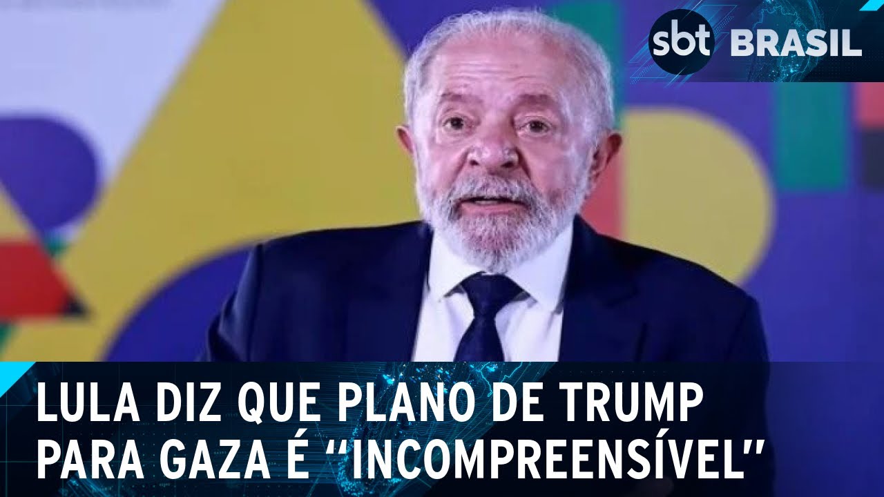 Lula critica plano de Trump para Gaza: "Palestinos vão para onde?” | SBT Brasil (05/02/25)