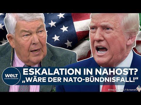 KRIEG GEGEN IRAN: "Das wäre dann der Nato-Bündnisfall!!" Donnerschlag! General a.D. packt aus!