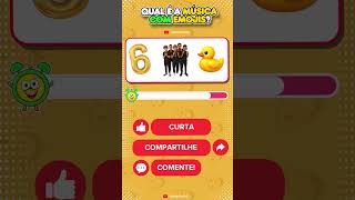🎵🤩 ADIVINHE A MÚSICA DO TIKTOK PELOS EMOJIS 😱🏆 Quem está cantando? #quiz #emojis  | #DIVERTEQUIZ