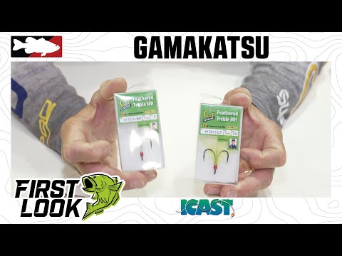 Gamakatsu G-Finesse Feathered Trebles with Mike McClelland | First Look 2021