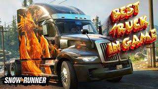 🎁Тяжелые условия но он справился! 🚛 Western Star x57 COOP Особый Груз, Вязкое болото🐖 | Snow Runner