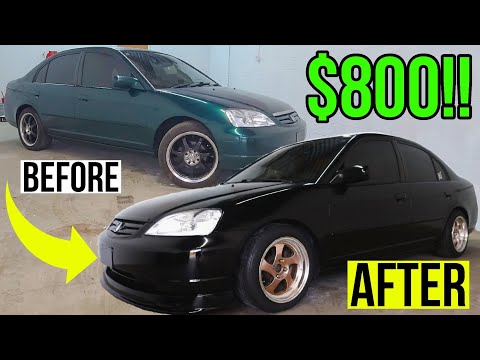 Transforming A Subscribers Honda In 10 mins!! (Budget Build)