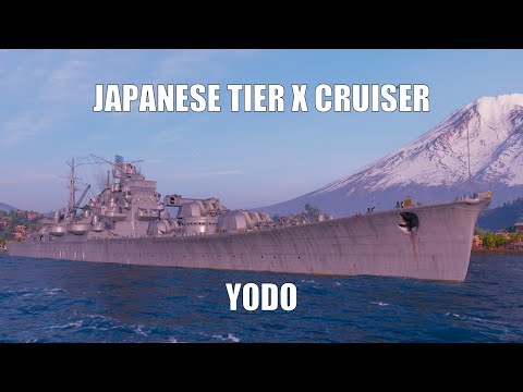 Japanese Tier X Cruiser Yodo - Commented Gameplay