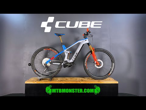Cube Stereo Hybrid 140 HPC Action Team - Electric Mountain Bike