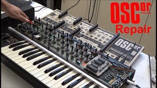 Video thumbnail for Oxford Synthesizer Company OSCar Repair - Synthchaser #121 by Synthchaser