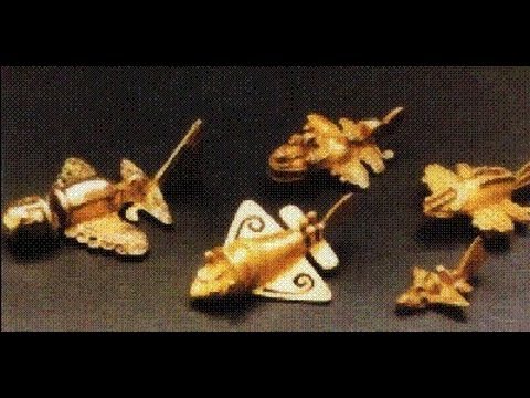Colombia Ancient Aircraft Figurines