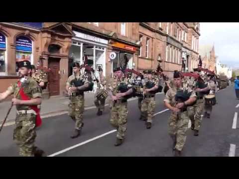 "A Scottish Soldier/The Green Hills of Tyrol" - The Black Watch - Perth 2018 [4K/UHD]