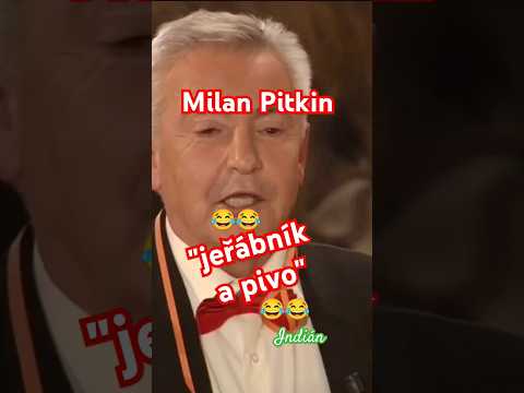 Milan Pitkin : Jeřábník a pivo ???????????? #indianfanda #vtip #humor #funny #shorts