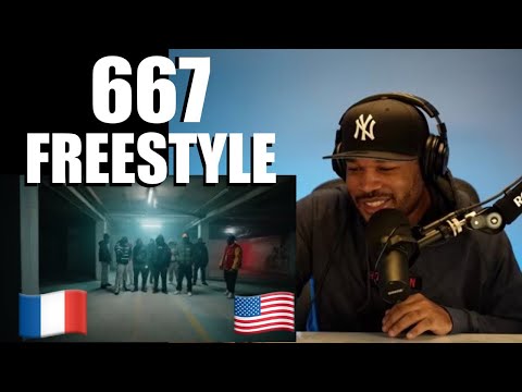 American 🇺🇸 Reacts to 🇫🇷 667 - FREESTYLE