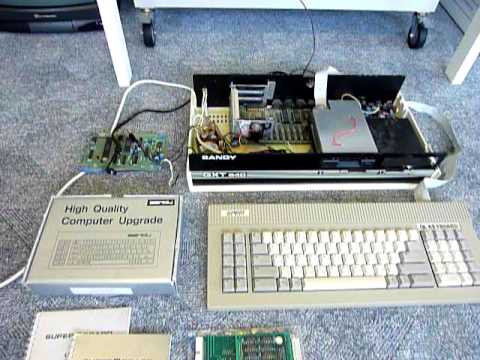 Sinclair QL system SANDY QXT 640 powers up but not working