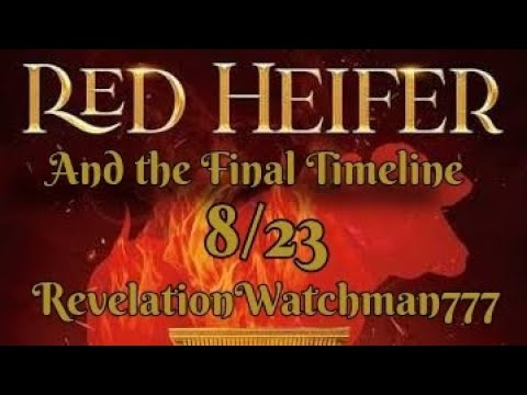 Red Heifer Sacrifice Date