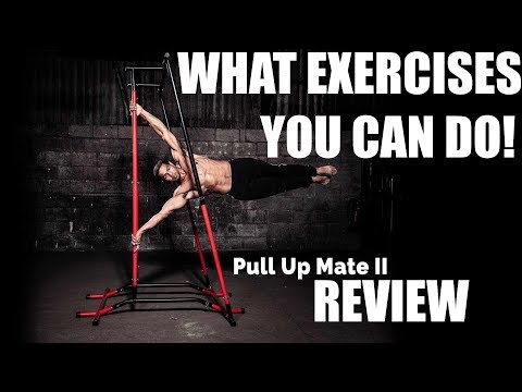 Pull Up Mate 2 | What Exercises You Can Do | Portable Pull Up Bar and Dip Station