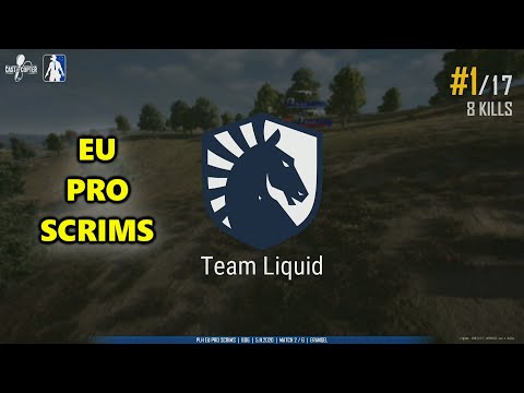 Team Liquid Jeemzz, mxey, Clib & ibiza - EU PRO SCRIMS - PUBG