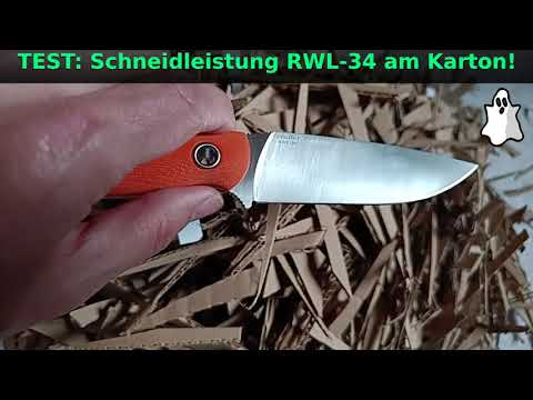 Karton Schnitt-TEST: Mein RWL-34 überrascht sehr positiv!  ;-)
