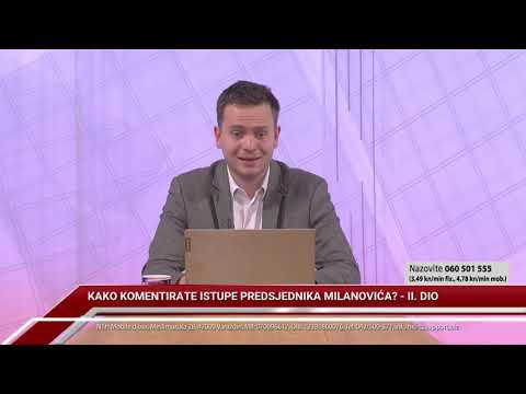 TV REPLIKA 30.03.2021. - KAKO KOMENTIRATE ISTUPE PREDSJEDNIKA MILANOVIĆA? II. DIO