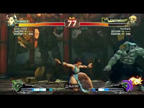 SSF4 AE v.2012 Konkara (Gouken) VS dutls_1004 (Chun-li) HD 1080p