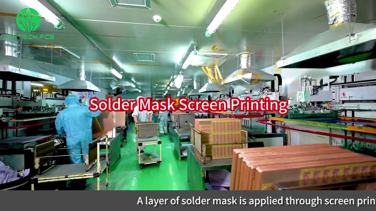 Solder Mask Screen Printing