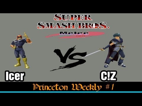 Princeton Weekly #1 - C!Z (Marth) vs Icer (Captain Falcon) SSBM Winners Finals