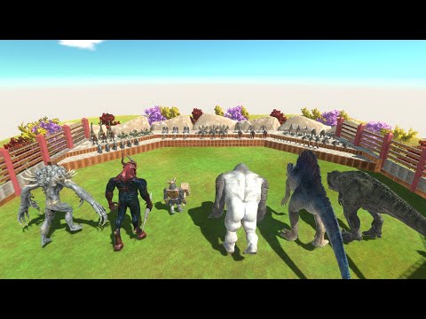 SCOURGE + KOZAROG + GORO + GHOR + T REX + SPINO vs 3x MINI BOSS & 3x BOSS [Josh Request] ARBS