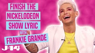 Frankie Grande Sings Henry Danger, Victorious, and More Theme Songs | Finish The Lyric