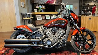 2023 Indian Scout Rogue Icon, with ABS Copper Metallic | Street ...