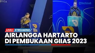 LIVE: Menteri Koordinator Bidang Perekonomian Airlangga Hartarto Membuka GIIAS 2023, ICE BSD