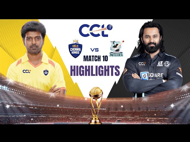 VELS Chennai Kings vs Kerala Strikers Highlights | CCL 2026 – Match 10 | Watch Full on JioHotstar