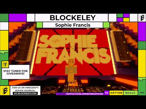 Sophie Francis - Sophie Francis dope virtual performance on Minecraft
