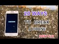 20 WAYS TO BREAK A PHONE 12