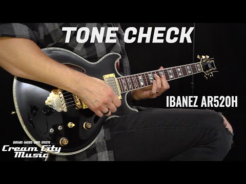 Демонстрация звучания гитары Ibanez AR520H