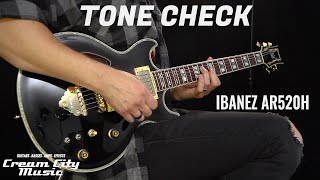 Video thumbnail for TONE CHECK: Ibanez AR520H Semi-Hollowbody Guitar Demo | No Talking by Cream City Music
