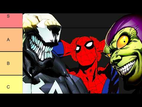EVERY Spider-Man Villain Tier List! (Peter Parker)