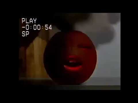 "annoying orange gets skinned alive." (footage from universe 294691A)