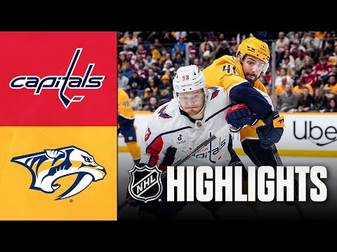 Capitals vs. Predators | NHL Highlights | January 11, 2026