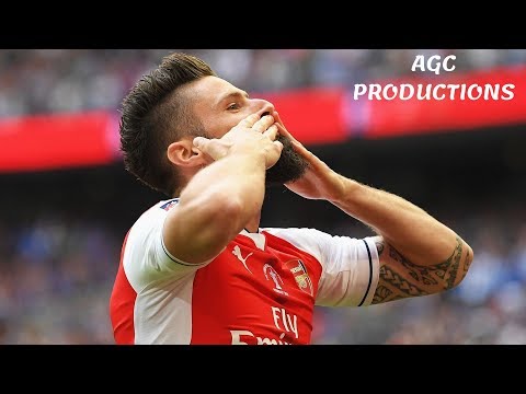 Olivier Giroud's 105 goals for Arsenal FC
