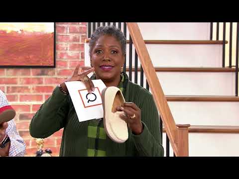 Revitalign Orthotic Suede Mules or Slip-Ons - Siesta Burst on QVC