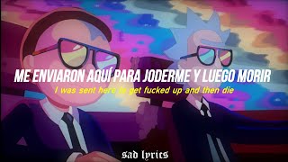 NIGHT LOVELL &amp; $UICIDEBOY$ - JOAN OF ARC // SUB ESPAÑOL &amp; LYRICS (Rick And Morty Music Video)