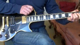Video thumbnail for Gibson Les Paul Custom 1981 (Black Beauty), clean sounds only by timsrednavnaj