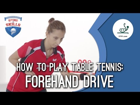 How to play table tennis - Forehand Drive thumbnail