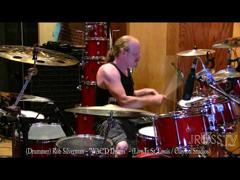 James Ross @ (Drummer) Rob Silverman - WAC'D Drums Jam" - www.Jross-tv.com (St. Louis)