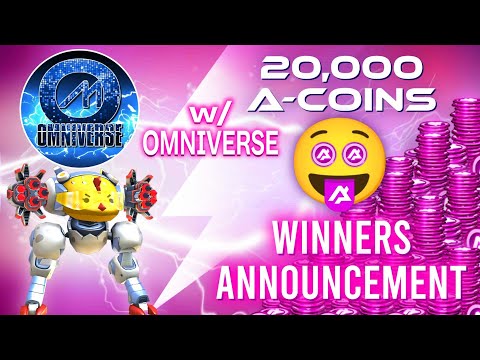 20,000 Acoins Giveaway #24 - Winners Announcement - Mech Arena