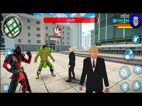 Power spider 2 Game New York City Spider rope  Gangster Crime City #110 New Mission Android Gameplay