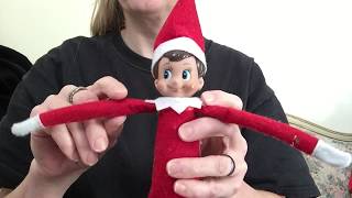 Fast way to make your Elf on the shelf poseable