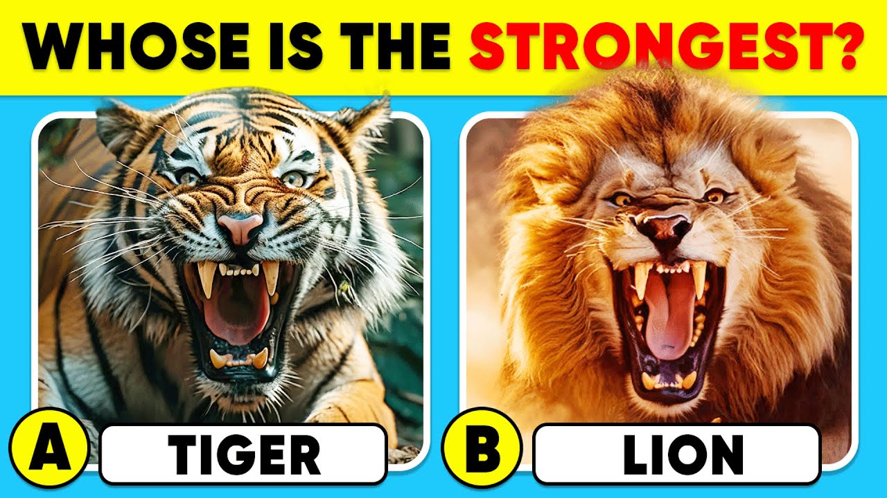 How Good Is Your Knowledge of ANIMALS? 🦁🐯✅ General Knowledge Trivia Quiz