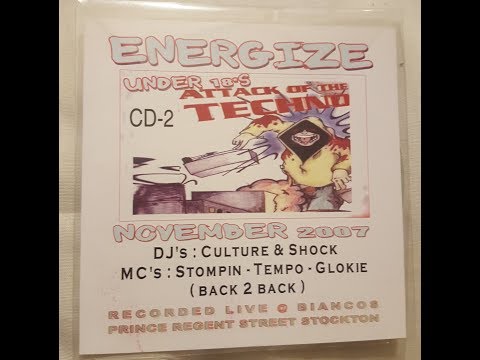 Mc's Stompin Tempo & Glockie @ Energize U18's November 2007